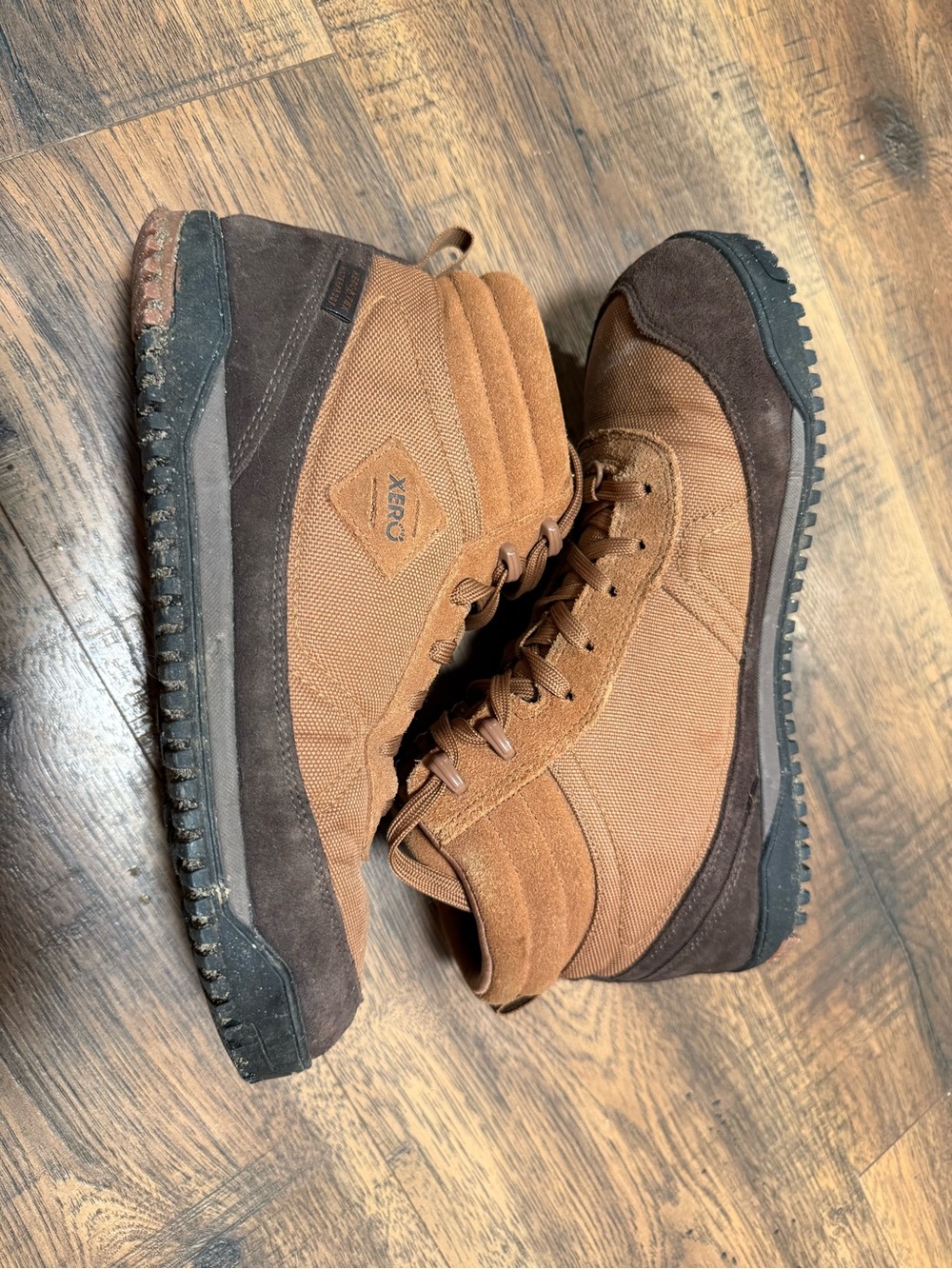 Xero Men’s Tan/Brown Lightweight Waterproof Hiker Boots